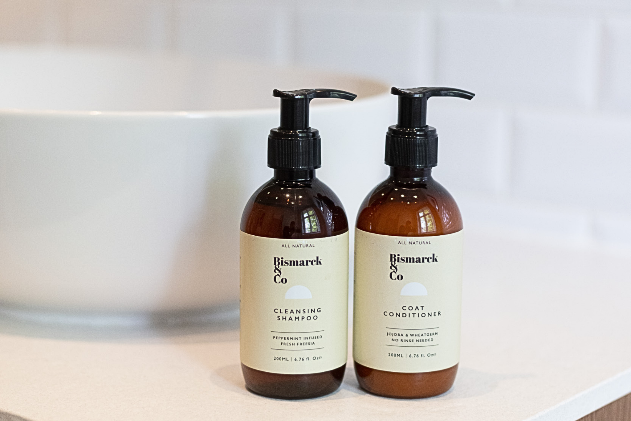 Natürliches Pflegeshampoo