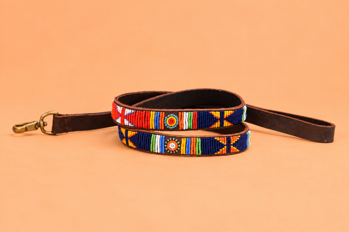 Beaded Leash | Mountains and Rivers