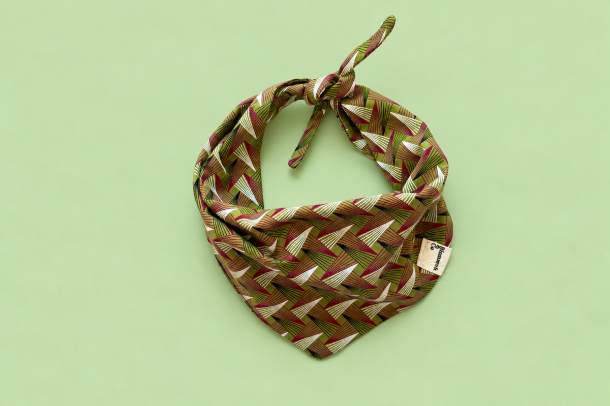 Bandana in Tannengrün